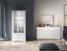Design Plus Studio Kuchni & Salon Meblowy | GLAMOUR 01 biały alpejski - witryna | 