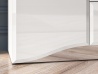 Design Plus Studio Kuchni & Salon Meblowy | GLAMOUR 02 biały alpejski - komoda | 