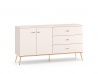 Design Plus Studio Kuchni & Salon Meblowy | Selgin 03 cashmere - komoda 2D3S | 