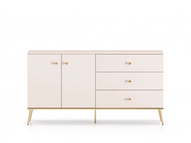 Design Plus Studio Kuchni & Salon Meblowy | Selgin 03 cashmere - komoda 2D3S | 