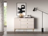 Design Plus Studio Kuchni & Salon Meblowy | Selgin 04 cashmere - komoda 1D3S | 
