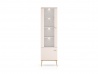 Design Plus Studio Kuchni & Salon Meblowy | Selgin 01 cashmere - witryna 2D | 