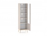 Design Plus Studio Kuchni & Salon Meblowy | Selgin 01 cashmere - witryna 2D | 