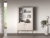 Design Plus Studio Kuchni & Salon Meblowy | Selgin 02 cashmere - witryna 4D | 