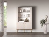 Design Plus Studio Kuchni & Salon Meblowy | Selgin 02 cashmere - witryna 4D | 