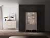 Design Plus Studio Kuchni & Salon Meblowy | Selgin 02 cashmere - witryna 4D | 