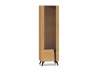 Design Plus Studio Kuchni & Salon Meblowy | Toscania 02 lewa Dąb Baltic Dune/Jesion Prestige Czarny - witryna 1W1D | 