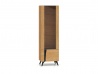 Design Plus Studio Kuchni & Salon Meblowy | Toscania 02 prawa Dąb Baltic Dune/Jesion Prestige Czarny - witryna 1W1D | 