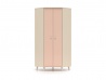 Design Plus Studio Kuchni & Salon Meblowy | Mevel 01 Piasek pustyni/Millennial pink - szafa narożna 2D | 
