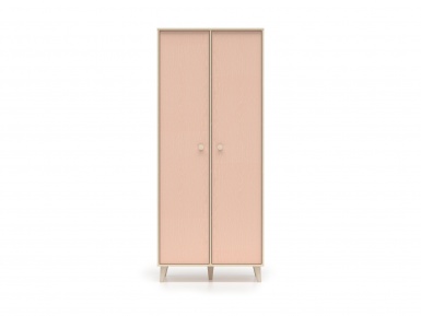 Design Plus Studio Kuchni & Salon Meblowy | Mevel 02 Piasek pustyni/Millennial pink - szafa 2D | 