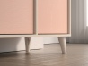 Design Plus Studio Kuchni & Salon Meblowy | Mevel 05 Piasek pustyni/Millennial pink - komoda 1D3S | 