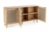 Design Plus Studio Kuchni & Salon Meblowy | BORNEO KM-1 komoda dąb artisan/czarny (2p1szt) | 2010001194132