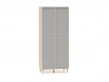 Design Plus Studio Kuchni & Salon Meblowy | Mevel 02 Piasek pustyni/szary pallad - szafa 2D | 