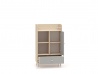 Design Plus Studio Kuchni & Salon Meblowy | Mevel 04 Piasek pustyni/szary pallad - komoda 1D1S | 