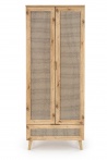 Design Plus Studio Kuchni & Salon Meblowy | BORNEO S-1 szafa dąb artisan/czarny (2p1szt) | 2010001194163