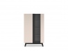 Design Plus Studio Kuchni & Salon Meblowy | Freshion 02 cashmere/czarny - witryna 1D1W | 