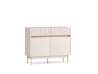 Design Plus Studio Kuchni & Salon Meblowy | Dunea 06 cashmere / dąb cremona torro - komoda 2D2S | 