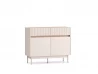 Design Plus Studio Kuchni & Salon Meblowy | Dunea 06 cashmere / dąb cremona torro - komoda 2D2S | 