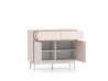 Design Plus Studio Kuchni & Salon Meblowy | Dunea 06 cashmere / dąb cremona torro - komoda 2D2S | 
