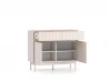 Design Plus Studio Kuchni & Salon Meblowy | Dunea 06 cashmere / dąb cremona torro - komoda 2D2S | 