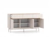 Design Plus Studio Kuchni & Salon Meblowy | Dunea 05 cashmere / dąb cremona torro - komoda 3D3S | 