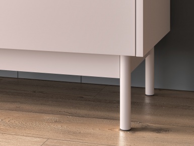 Design Plus Studio Kuchni & Salon Meblowy | Dunea 05 cashmere / dąb cremona torro - komoda 3D3S | 