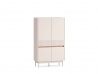 Design Plus Studio Kuchni & Salon Meblowy | Dunea 04 cashmere / dąb cremona torro - komoda 4D | 
