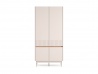 Design Plus Studio Kuchni & Salon Meblowy | Dunea 01 cashmere / dąb cremona torro - szafa 4D | 