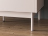 Design Plus Studio Kuchni & Salon Meblowy | Dunea 01 cashmere / dąb cremona torro - szafa 4D | 