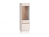 Design Plus Studio Kuchni & Salon Meblowy | Dunea 02 cashmere / dąb cremona torro - witryna 1D1W | 
