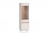 Design Plus Studio Kuchni & Salon Meblowy | Dunea 02 cashmere / dąb cremona torro - witryna 1D1W | 