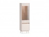Design Plus Studio Kuchni & Salon Meblowy | Dunea 02 cashmere / dąb cremona torro - witryna 1D1W | 