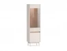 Design Plus Studio Kuchni & Salon Meblowy | Dunea 02 cashmere / dąb cremona torro - witryna 1D1W | 