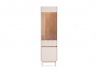 Design Plus Studio Kuchni & Salon Meblowy | Dunea 02 cashmere / dąb cremona torro - witryna 1D1W | 