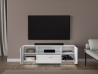 Design Plus Studio Kuchni & Salon Meblowy | GLAMOUR 03 biały alpejski - RTV | 