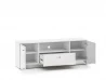 Design Plus Studio Kuchni & Salon Meblowy | GLAMOUR 03 biały alpejski - RTV | 