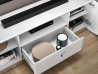 Design Plus Studio Kuchni & Salon Meblowy | GLAMOUR 03 biały alpejski - RTV | 