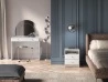 Design Plus Studio Kuchni & Salon Meblowy | GLAMOUR 04 biały alpejski - Szafka nocna | 
