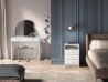 Design Plus Studio Kuchni & Salon Meblowy | GLAMOUR 07 biały alpejski - szafka nocna | 