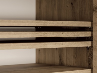 Design Plus Studio Kuchni & Salon Meblowy | Nevio 04 Dąb artisan - szafka na buty | 
