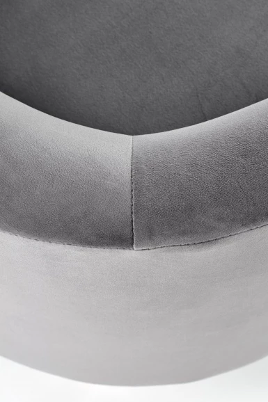 Design Plus Studio Kuchni & Salon Meblowy | CLUBBY 2 fotel wypoczynkowy popielaty / naturalny (1p1szt) | 2010001189855