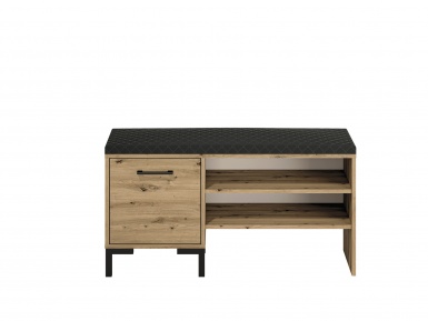 Design Plus Studio Kuchni & Salon Meblowy | Nevio 05 Dąb artisan - szafka na buty | 