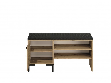 Design Plus Studio Kuchni & Salon Meblowy | Nevio 05 Dąb artisan - szafka na buty | 