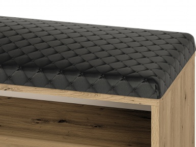Design Plus Studio Kuchni & Salon Meblowy | Nevio 05 Dąb artisan - szafka na buty | 