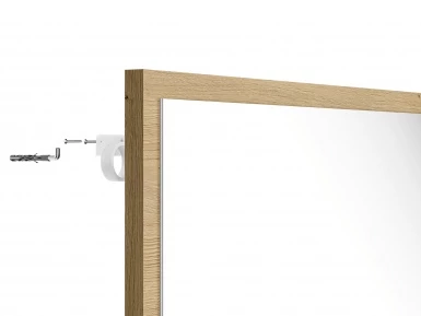 Design Plus Studio Kuchni & Salon Meblowy | Nevio 08 Dąb artisan - lustro | 