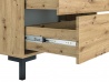 Design Plus Studio Kuchni & Salon Meblowy | Nevio 09 Dąb artisan - komoda | 