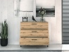 Design Plus Studio Kuchni & Salon Meblowy | Nevio 09 Dąb artisan - komoda | 