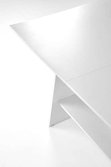 Design Plus Studio Kuchni & Salon Meblowy | ERIKA ławostół rozkładany biały (3p1szt) | 5905248137264
