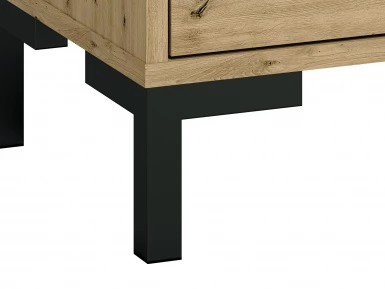Design Plus Studio Kuchni & Salon Meblowy | Nevio 10 Dąb artisan - komoda | 