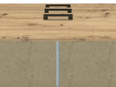 Design Plus Studio Kuchni & Salon Meblowy | Nevio 10 Dąb artisan - komoda | 